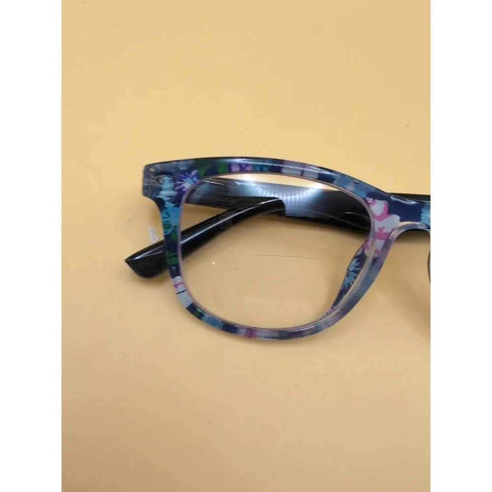 BLUE LIGHT Blocking FASHION Readers Computer Gaming Glasses FLOWER‎ Design